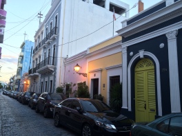 The colorful streets of Old San Juan